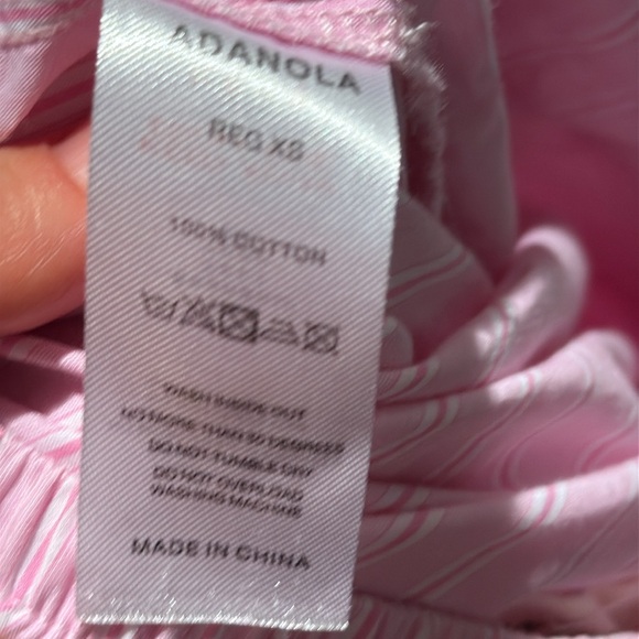 ADANOLA Pink Striped Lounge Pants - Picture 10 of 13